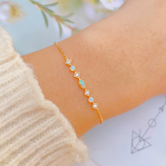 Wholesale Geometric Vintage Style Electroplated 925 Silver Bracelet For Women