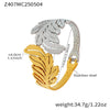 Wholesale Geometric Wide Hollow Stainless Steel Bracelet With 18K Gold Plated Electroplating