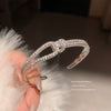 Wholesale Geometric Zircon Copper Bracelet Fashionable And Light Luxury Jewelry