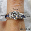 Wholesale Geometric Zircon Copper Ring For Women Allmatch Style