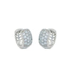 Wholesale Geometric Zircon Earrings Copper Alloy Electroplated For Women