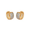 Wholesale Geometric Zircon Earrings Copper Alloy Electroplated For Women