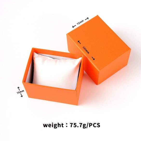 Wholesale Gift Watch Box Rectangular Plastic Kraft Paper Simple Exquisite Packaging Box