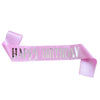 Wholesale Gilded And Bronzing Birthday Shoulder Strap Etiquette Belt Made Of Sardine For Party
