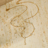 Wholesale Girl Jewelry Zircon Pendant Necklace Stainless Steel Geometric Style Electroplated