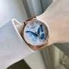 Wholesale Girl's Butterfly Alloy Case Stainless Steel Belt Round Dial Retro Style Bracelet Watch