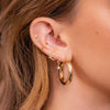 Wholesale Girls Cute Fruit Style Zircon Earrings Made Of Environmental Protection Copper With 925 Silver Needle And Real Gold Plating