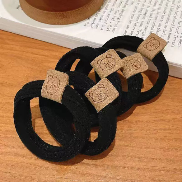 Wholesale Girls Hair Rope Mixed Materials Handmade High Elastic