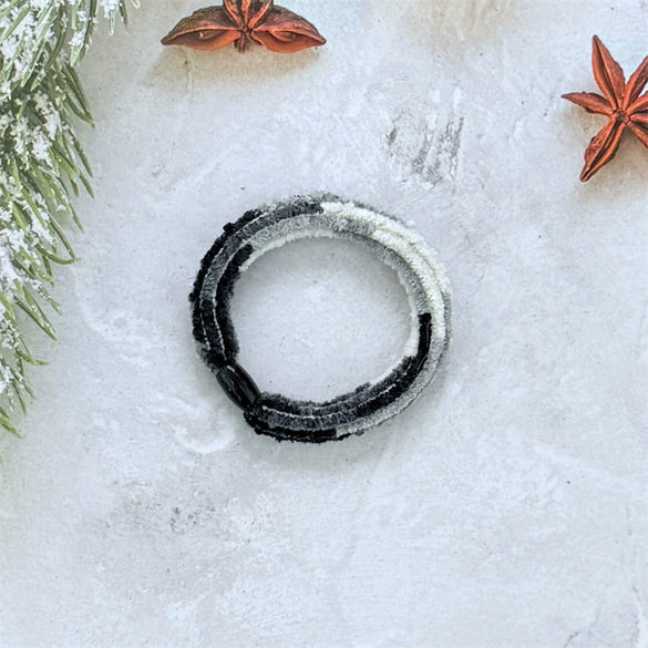 Wholesale Girls Hair Rope Mixed Materials Handmade High Elastic