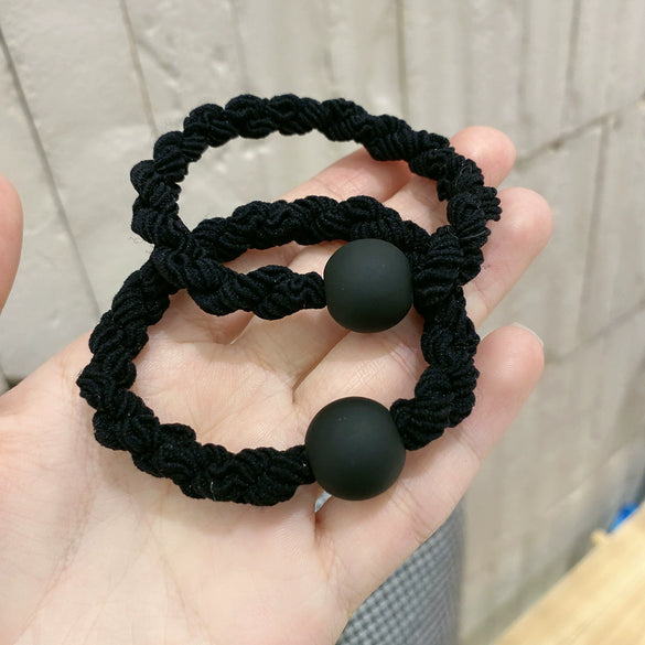 Wholesale Girls Hair Rope Mixed Materials Handmade High Elastic