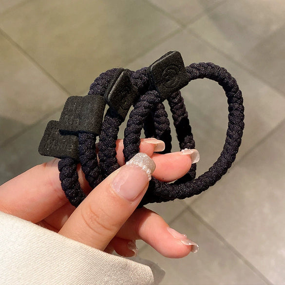 Wholesale Girls Hair Rope Mixed Materials Handmade High Elastic