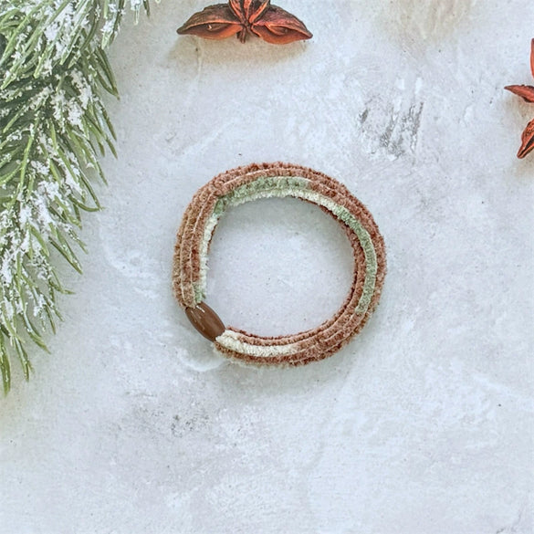 Wholesale Girls Hair Rope Mixed Materials Handmade High Elastic