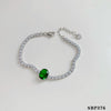 Wholesale Girls Multi Layer Bracelet Suit In Stainless Steel With Geometric Design And Electroplating