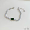 Wholesale Girls Multi Layer Bracelet Suit In Stainless Steel With Geometric Design And Electroplating