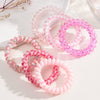 Wholesale Girls Silicone Handmade High Elasticity Sweet Style Hair Tie
