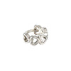 Wholesale Girly Style Copper Heart Shape Zirconia Earrings For Women