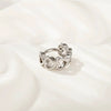 Wholesale Girly Style Copper Heart Shape Zirconia Earrings For Women