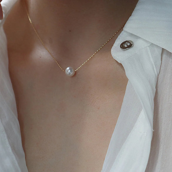 Wholesale Jewelry Glam Lady Solid Color 304 Stainless Steel Layered Necklaces