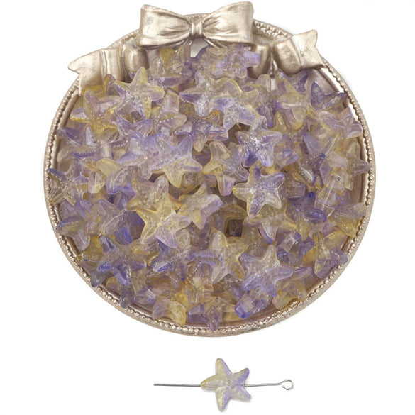 Wholesale Glass And Colored Glaze Handmade Starfish Beaded Bracelet Necklace Accessories