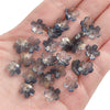 Wholesale Glass And Glaze Natural Style Three Dimensional Medium Hole Cherry Blossom Beaded Jewelry Material For Necklace And Bracelet