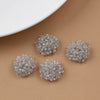Wholesale Glass And Glazed Beaded Headdress And Earrings Materials Hand Woven Diy Accessories