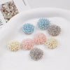 Wholesale Glass And Glazed Beaded Headdress And Earrings Materials Hand Woven Diy Accessories