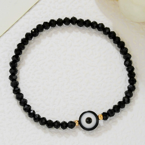 Wholesale Glass Bead Geometric Style Handmade Bracelet For Unisex