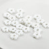 Wholesale Glass Beaded Jewelry With Five Leaf Flower Shape Hand Made Epoxy Treated