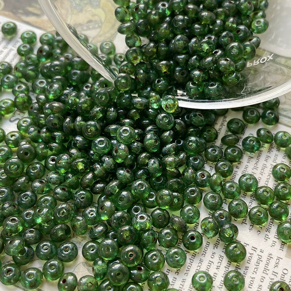 Wholesale Glass Beads Round Glazed Environmentally Friendly For Diy Handmade Jewelry Accessories