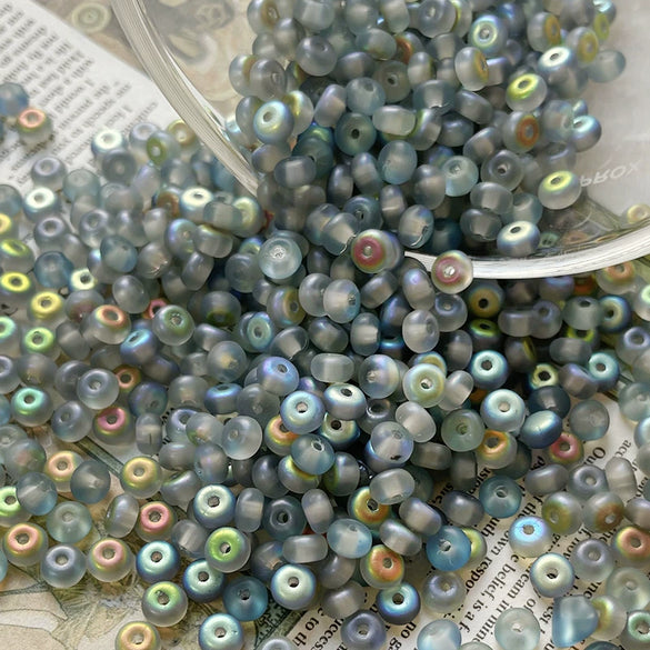 Wholesale Glass Beads Round Glazed Environmentally Friendly For Diy Handmade Jewelry Accessories