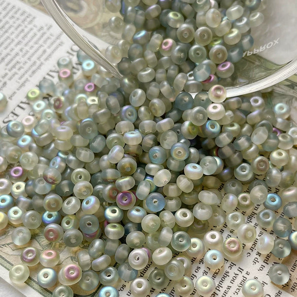 Wholesale Glass Beads Round Glazed Environmentally Friendly For Diy Handmade Jewelry Accessories