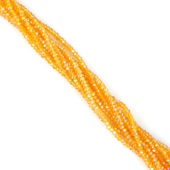 Wholesale Glass Crystal Wheel Beads Handmade Beaded Accessories