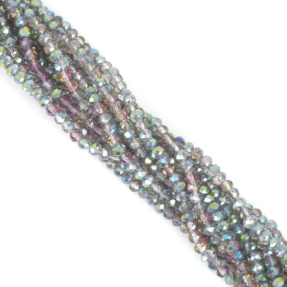 Wholesale Glass Crystal Wheel Beads Handmade Beaded Accessories