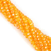 Wholesale Glass Crystal Wheel Beads Handmade Beaded Accessories