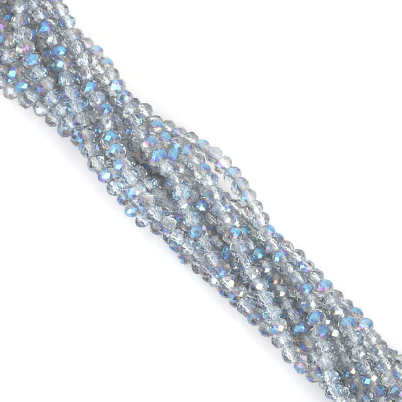 Wholesale Glass Crystal Wheel Beads Handmade Beaded Accessories
