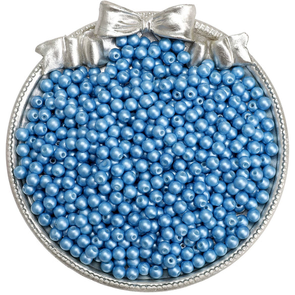 Wholesale Glass Glaze Beaded Rice Beads Diy Handmade Bracelet Necklace With Starry Sky Pattern Jewelry Material Bag Accessories