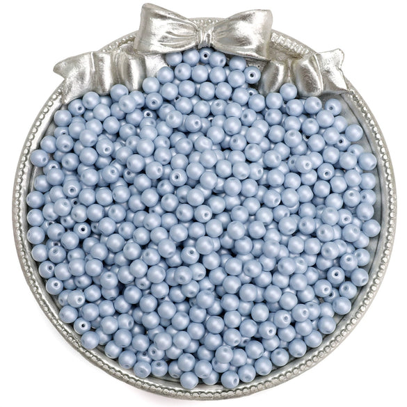 Wholesale Glass Glaze Beaded Rice Beads Diy Handmade Bracelet Necklace With Starry Sky Pattern Jewelry Material Bag Accessories