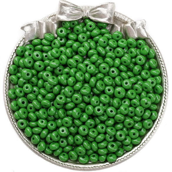 Wholesale Glass Glaze Beads For Diy Handmade Bracelet Necklace Jewelry Simple Style Abacus Beads