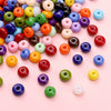 Wholesale Glass Glaze Beads For Diy Handmade Bracelet Necklace Jewelry Simple Style Abacus Beads
