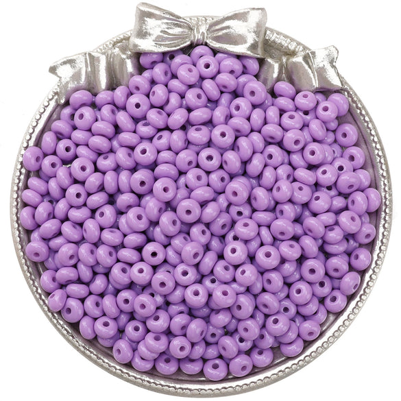 Wholesale Glass Glaze Beads For Diy Handmade Bracelet Necklace Jewelry Simple Style Abacus Beads