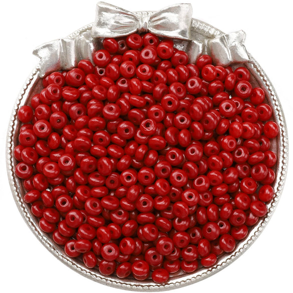 Wholesale Glass Glaze Beads For Diy Handmade Bracelet Necklace Jewelry Simple Style Abacus Beads