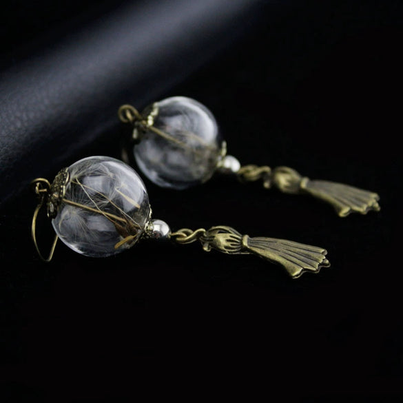 Wholesale Glass Glaze Drop Shape Light Luxury Geometric Pendant Necklace