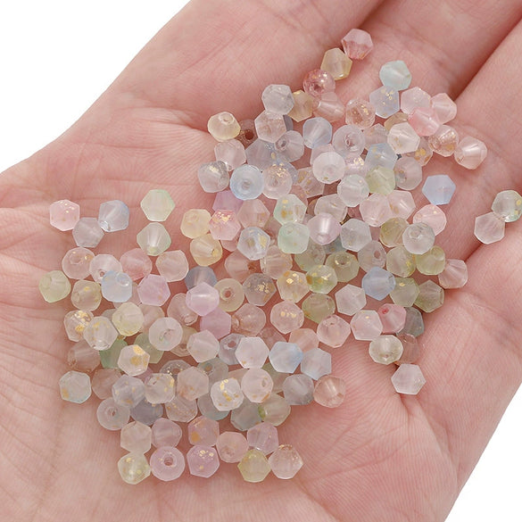 Wholesale Glass Glaze Geometric Handmade Beads Necklace Accessories