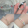Wholesale Glass Glaze Geometric Handmade Beads Necklace Accessories