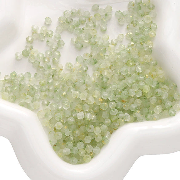 Wholesale Glass Glaze Geometric Handmade Beads Necklace Accessories