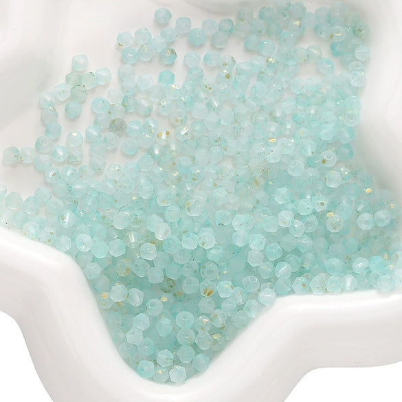 Wholesale Glass Glaze Geometric Handmade Beads Necklace Accessories