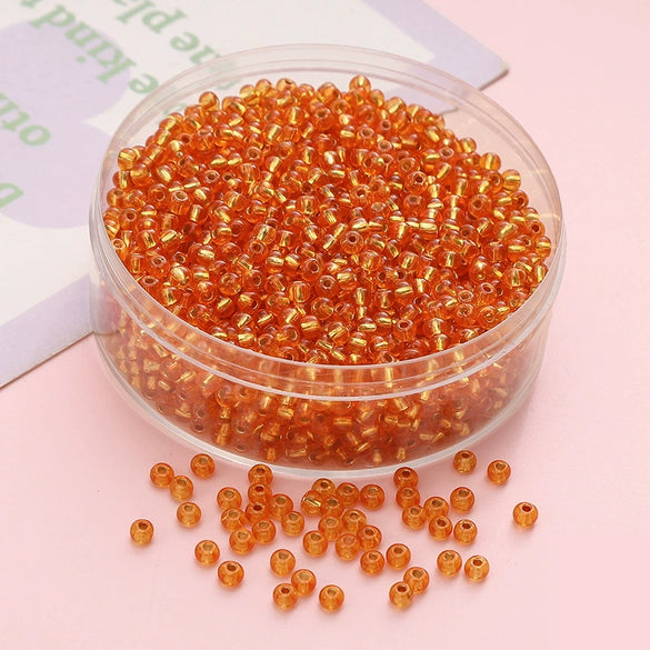 Wholesale Glass Glaze Geometric Round Beads Handmade Bracelet Necklace Mobile Phone Chain Accessories