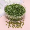 Wholesale Glass Glaze Geometric Round Beads Handmade Bracelet Necklace Mobile Phone Chain Accessories
