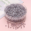 Wholesale Glass Glaze Geometric Round Beads Handmade Bracelet Necklace Mobile Phone Chain Accessories