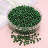 Wholesale Glass Glaze Geometric Round Beads Handmade Bracelet Necklace Mobile Phone Chain Accessories